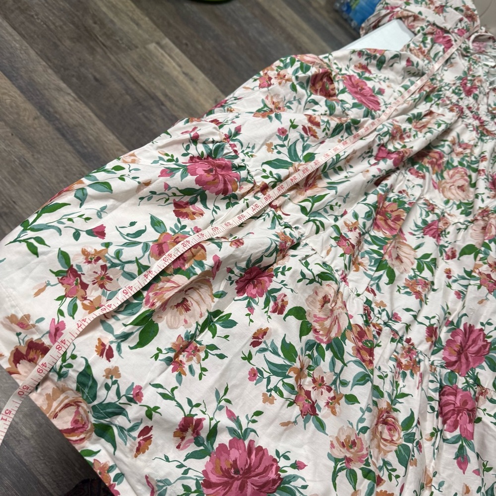 Anthropologie Somerset Dress floral The Puff sleeves edition new with tag small - Picture 10 of 10